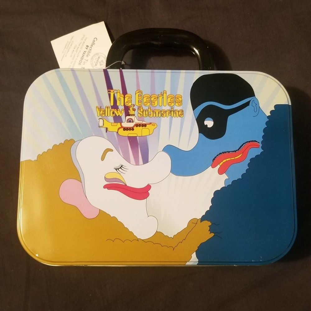 The Beatles Yellow Submarine tin purse